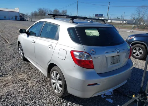 2009 Toyota Matrix из США, поврежденный, VIN 2T1KU40E89C023450